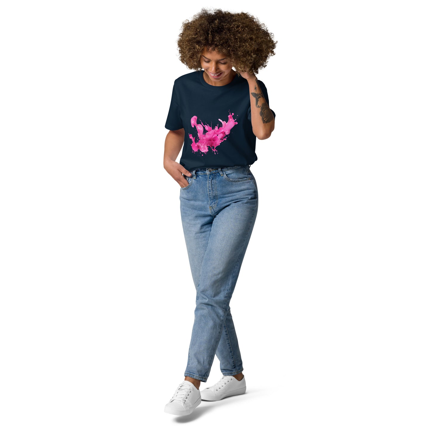 T-shirt unisexe en coton biologique