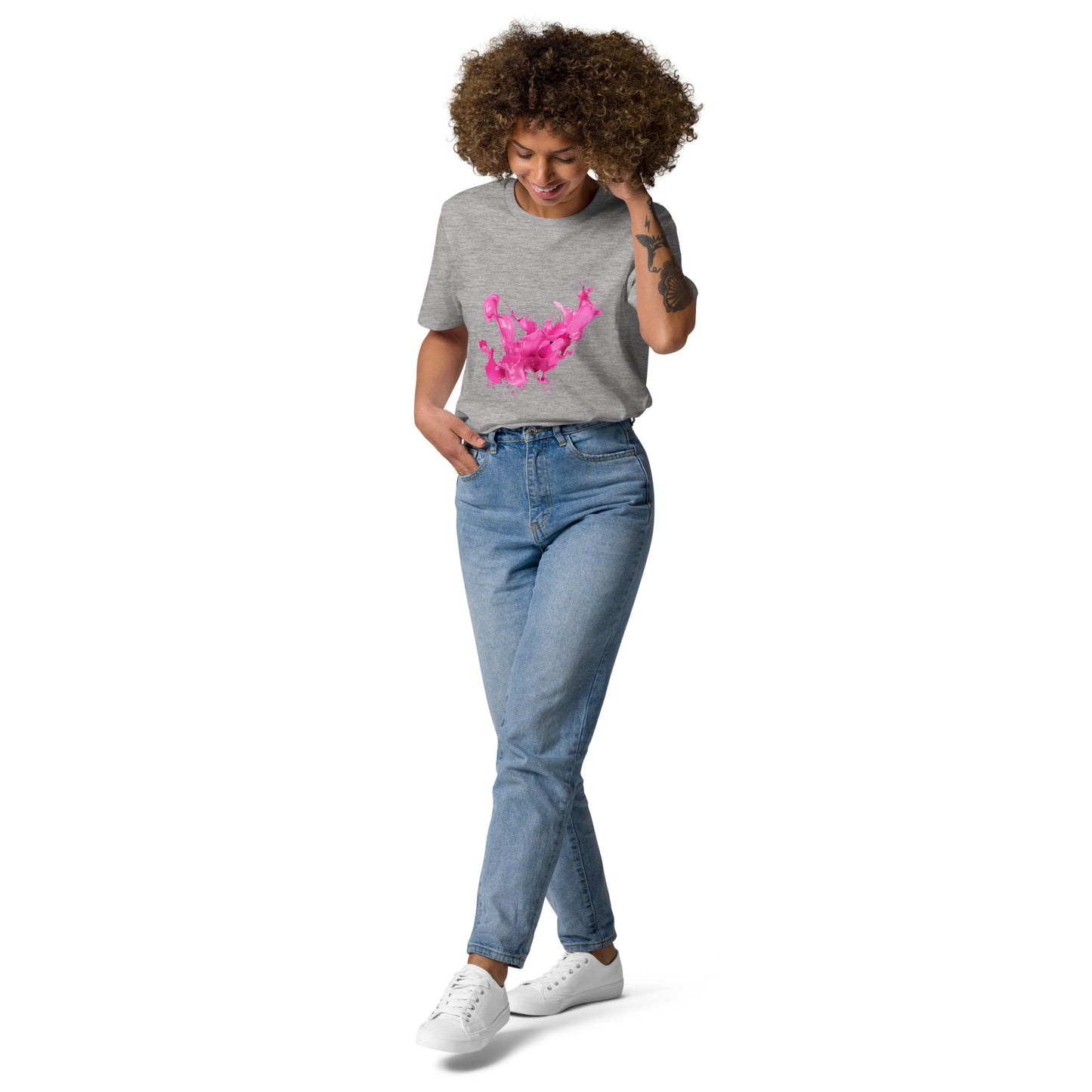 T-shirt unisexe en coton biologique